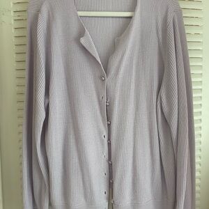 90’s Lightweight Purple Cardigan